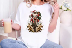 Santa Dirt Bike PNG Sublimation Design Product Image 4