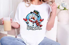 Melting Snowman PNG Shirt Design Product Image 4
