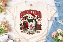 Ghosting Everyone Christmas PNG Sublimat Product Image 2