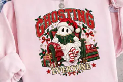 Ghosting Everyone Christmas PNG Sublimat Product Image 3