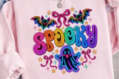 Spooky Vibes Halloween PNG Shirt Design Product Image 1