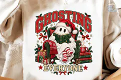 Ghosting Everyone Christmas PNG Sublimat Product Image 4