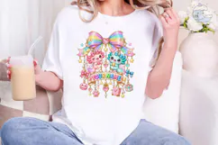 Kawaii Creatures Personalized PNG Shirt Product Image 5