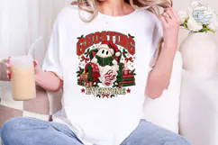 Ghosting Everyone Christmas PNG Sublimat Product Image 1