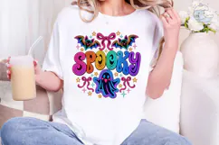 Spooky Vibes Halloween PNG Shirt Design Product Image 4