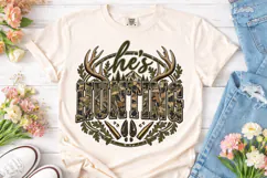He's Hunting PNG Sublimation Design Product Image 2