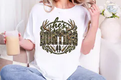 He's Hunting PNG Sublimation Design Product Image 4