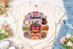 Hello Falloween PNG Sublimation Design Product Image 2