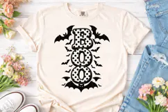 Boo Halloween Numbers PNG Sublimation De Product Image 2