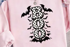 Boo Halloween Numbers PNG Sublimation De Product Image 3
