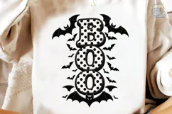 Boo Halloween Numbers PNG Sublimation De Product Image 4