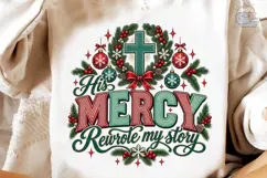 His Merry Rewrote My Story PNG Sublimati Product Image 3