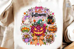 Hello Falloween PNG Sublimation Design Product Image 4