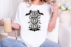 Boo Halloween Numbers PNG Sublimation De Product Image 5