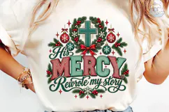 His Merry Rewrote My Story PNG Sublimati Product Image 6