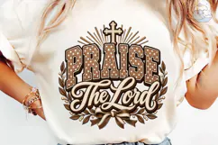 Praise The Lord PNG Sublimation Design Product Image 6