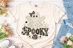 Spooky Ghost PNG Sublimation Shirt Desig Product Image 2