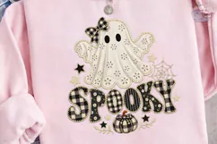 Spooky Ghost PNG Sublimation Shirt Desig Product Image 3