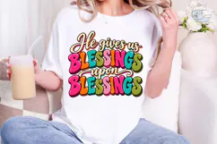 He Gives Us Blessings Upon Blessings PNG Product Image 4