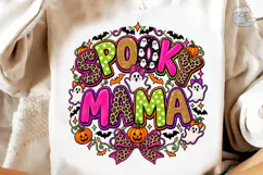 Spooky Mama Halloween PNG Sublimation Product Image 4
