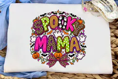 Spooky Mama Halloween PNG Sublimation Product Image 1