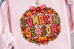 Fall Season Pumpkin PNG Sublimation Shir Product Image 3