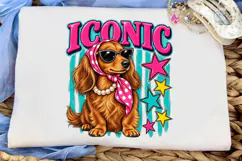 Iconic Dog PNG Sublimation Shirt Design Product Image 5