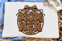 Mom Life Leopard Print PNG Sublimation Product Image 5