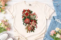 Christmas Ornaments PNG Sublimation Shir Product Image 2