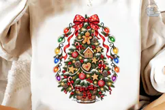Christmas Tree Ornament PNG Sublimation Product Image 3