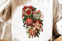 Christmas Ornaments PNG Sublimation Shir Product Image 4