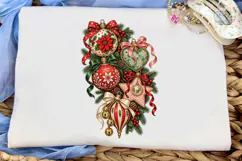 Christmas Ornaments PNG Sublimation Shir Product Image 1