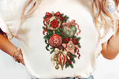 Christmas Ornaments PNG Sublimation Shir Product Image 6