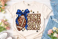 Game Day Football PNG Sublimation Design Product Image 1
