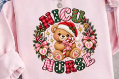 NICU Hours Teddy Bear PNG Sublimation De Product Image 3