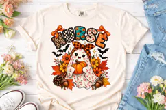 Nurse Pumpkin Ghost PNG Sublimation Desi Product Image 2