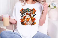Nurse Pumpkin Ghost PNG Sublimation Desi Product Image 1