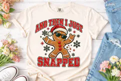 Gingerbread Man Christmas PNG Sublimatio Product Image 2