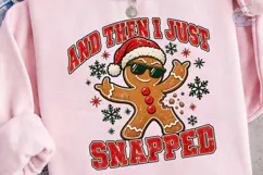 Gingerbread Man Christmas PNG Sublimatio Product Image 3