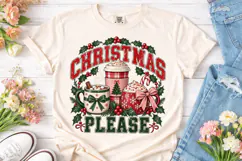 Christmas Please PNG Sublimation Design Product Image 1
