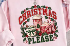 Christmas Please PNG Sublimation Design Product Image 2