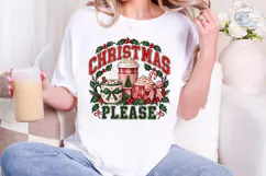 Christmas Please PNG Sublimation Design Product Image 4