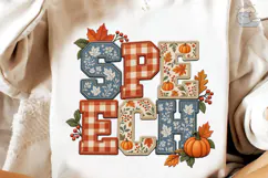 Spooky Fall Pumpkin PNG Shirt Design Product Image 3