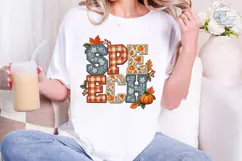 Spooky Fall Pumpkin PNG Shirt Design Product Image 4