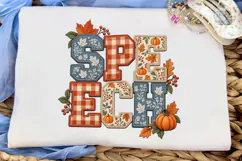 Spooky Fall Pumpkin PNG Shirt Design Product Image 5