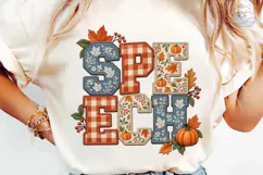 Spooky Fall Pumpkin PNG Shirt Design Product Image 6