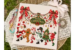 Merry Christmas PNG Sublimation Design Product Image 3