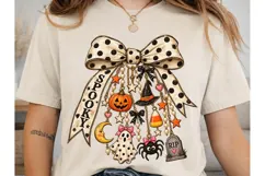 Halloween Spooky Bow PNG Sublimation Des Product Image 2