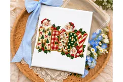 Merry Christmas Santa PNG Shirt Design Product Image 3