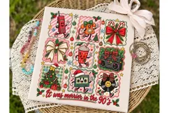 90s Nostalgia Christmas PNG Shirt Design Product Image 2
